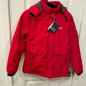 Wantdo Women’s Winter Thick Red Jacket Size S NEW